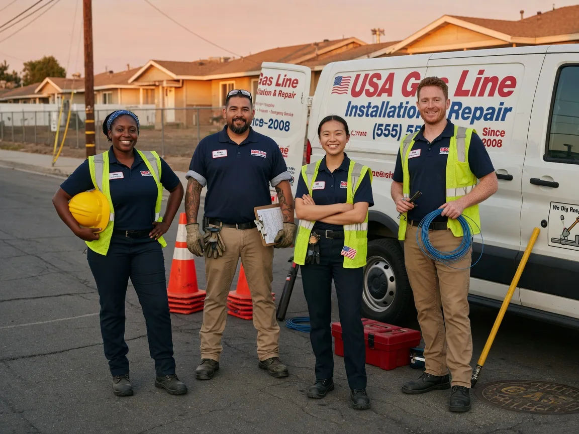 Gas Line Installation company in Dorena, OR